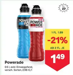 MPreis Powerade Angebot