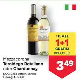 MPreis Mezzacorona teroldego rotaliano Angebot