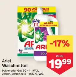 MPreis Ariel Waschmittel Angebot