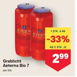 MPreis Grablicht Aeterna Bio 7 Angebot