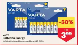 MPreis Varta Batterien Energy Angebot