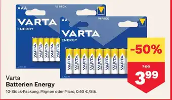 MPreis Varta Batterien Energy Angebot