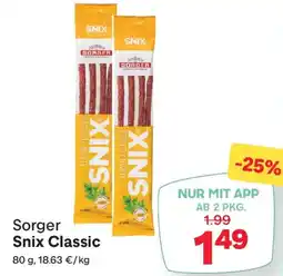 MPreis Sorger Snix Classic Angebot