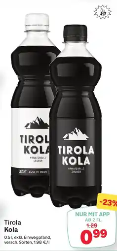 MPreis Tirola Kola Angebot