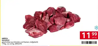 Transgourmet HIRSCH GULASCH Angebot