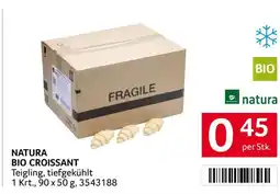 Transgourmet Natura bio croissant Angebot
