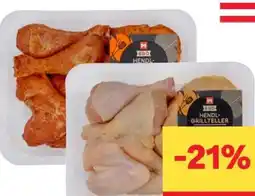 MPreis M-BBQ Hendl-Grillteller Angebot