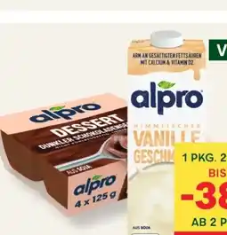MPreis Alpro Soja Vanille Drink Angebot