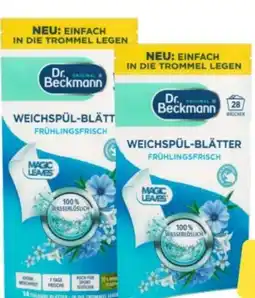 MPreis Dr. Beckmann Weichspülblätter Angebot