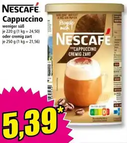 Norma Nescafé Cappuccino Angebot