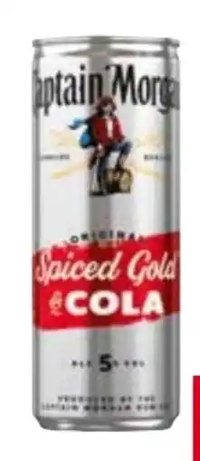 Transgourmet Captain Morgan Spiced Gold & Cola Angebot