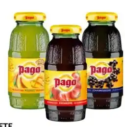 Transgourmet Pago Fruchtsäfte Angebot