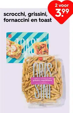 HEMA scrocchi, grissini, fornaccini en toast Angebot