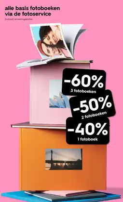 HEMA alle basis fotoboeken via de fotoservice Angebot