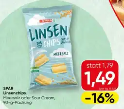 SPAR Gourmet SPAR Linsenchips Angebot