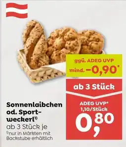 ADEG Sonnenlaibchen od. sport- weckerl Angebot