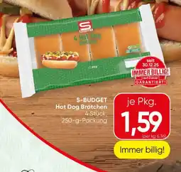 SPAR Gourmet S-BUDGET Hot Dog Brötchen Angebot