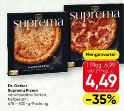 SPAR Gourmet Dr. oetker suprema pizzen Angebot