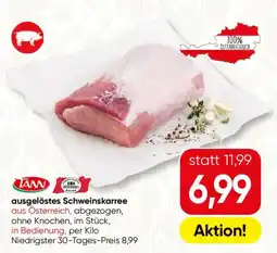 SPAR Gourmet Ausgelöstes schweinskarree Angebot