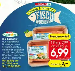 SPAR Gourmet Bio-Lachsfilet Angebot