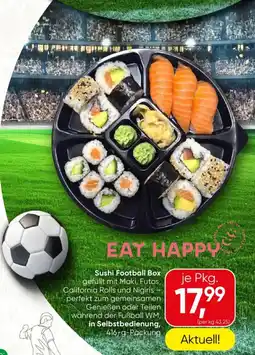SPAR Gourmet Sushi Football Box Angebot
