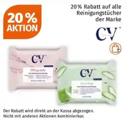 Müller auf alle Reinigungstücher der Marke CV Angebot