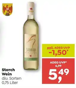 ADEG Storch Wein Angebot