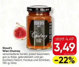 SPAR Gourmet Staud's wien chutney Angebot