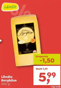 ADEG Ländle Bergkäse Angebot