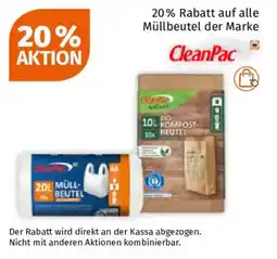 Müller auf alle Müllbeutel der Marke CleanPac Angebot