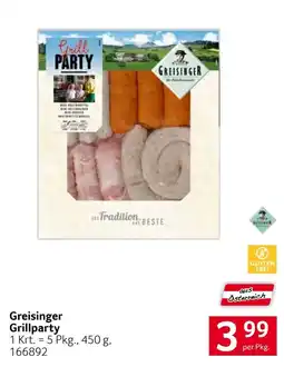 Transgourmet Greisinger Grillparty Angebot