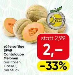 SPAR Gourmet Süße saftige spar cantaloupe melonen Angebot