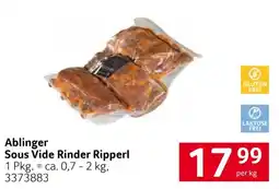 Transgourmet Sous Vide Rinder Ripperl Angebot