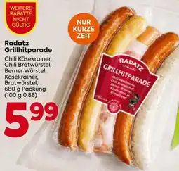 Billa Radatz Grillhitparade Angebot