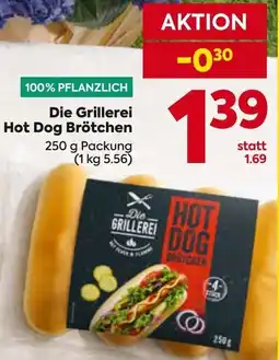 Billa Die grillerei hot dog brötchen Angebot