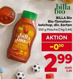 Billa Billa bio bio-tomaten- ketchup Angebot