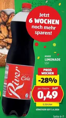 Hofer River limonade Angebot