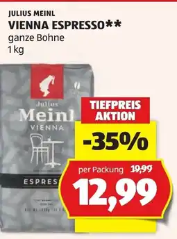 Hofer Julius meinl vienna espresso Angebot
