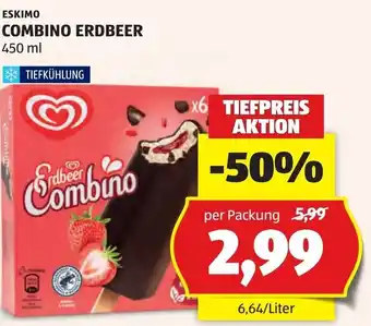 Eskimo combino erdbeer
