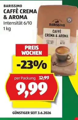 Hofer Barissimo caffè crema & aroma Angebot