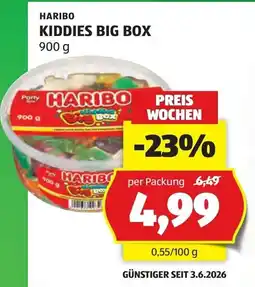 Hofer Haribo kiddies big box Angebot