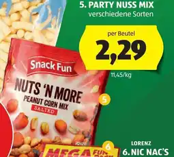 Hofer Party nuss mix Angebot