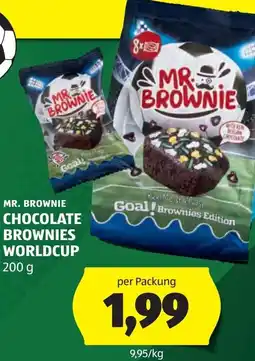 Hofer Mr. brownie chocolate brownies worldcup Angebot