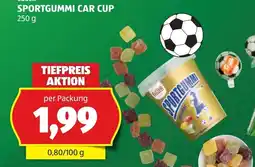Hofer Sportgummi car cup Angebot
