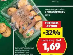 Hofer Kokostortchen Angebot