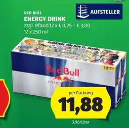 Hofer Red bull energy drink Angebot