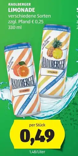Hofer Radlberger limonade Angebot
