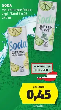 Hofer Soda Angebot