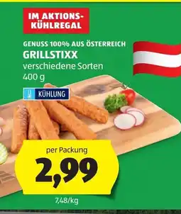 Hofer Genuss 100% aus österreich grillstixx Angebot