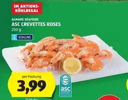 Hofer Almare seafood asc crevettes roses Angebot